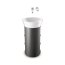Duravit White Tulip Umywalka nablatowa 50 cm biały Alpin z powłoką WonderGliss 23655000701 - zdjęcie 10