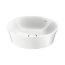 Duravit White Tulip Umywalka nablatowa 50 cm biały Alpin z powłoką WonderGliss 23655000701 - zdjęcie 1