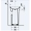 Duravit White Tulip Umywalka wolnostojąca 50 cm odpływ ścienny biały Alpin z powłoką WonderGliss 27025000701 - zdjęcie 4