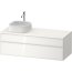 Duravit Zencha Szafka podumywalkowa wisząca 130x55 cm biała ZE4822R64840000 - zdjęcie 1