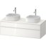 Duravit Zencha Szafka podumywalkowa wisząca 130x55 cm biała ZE4823B64840000 - zdjęcie 1