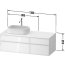 Duravit Zencha Szafka podumywalkowa wisząca 130x55 cm biała ZE4826064840000 - zdjęcie 2
