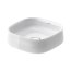 Duravit Zencha Umywalka nablatowa 42x42 cm biały Alpin z powłoką WonderGliss 23734200791 - zdjęcie 1