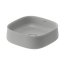 Duravit Zencha Umywalka nablatowa 42x42 cm szary półmat 2373426779 - zdjęcie 1