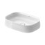 Duravit Zencha Umywalka nablatowa 55x39 cm biały Alpin z powłoką WonderGliss 23735500791 - zdjęcie 1
