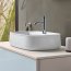 Duravit Zencha Umywalka nablatowa 55x39 cm biały satynowy z powłoką WonderGliss 23745532711 - zdjęcie 2