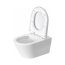 Duravit Zestaw D-Neo Toaleta WC Rimless bez kołnierza + deska wolnoopadająca biały Alpin + DuraSystem Basic Stelaż WC + DuraSystem Przycisk WC biały 45770900A1+WD102900000+WD5009011000 - zdjęcie 17