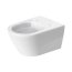 Duravit Zestaw D-Neo Toaleta WC Rimless bez kołnierza + deska wolnoopadająca biały Alpin + DuraSystem Basic Stelaż WC + DuraSystem Przycisk WC biały 45770900A1+WD102900000+WD5009011000 - zdjęcie 12