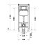 Duravit Zestaw D-Neo Toaleta WC Rimless bez kołnierza + deska wolnoopadająca biały Alpin + DuraSystem Basic Stelaż WC + DuraSystem Przycisk WC biały 45770900A1+WD102900000+WD5009011000 - zdjęcie 6