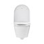 Duravit Zestaw D-Neo Toaleta WC Rimless bez kołnierza + deska wolnoopadająca biały Alpin + DuraSystem Basic Stelaż WC + DuraSystem Przycisk WC biały 45770900A1+WD102900000+WD5009011000 - zdjęcie 15