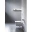 Duravit ME by Starck Toaleta WC 57x37 cm bez kołnierza biały/biały jedwabny mat 2529092600 - zdjęcie 19