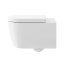 Duravit ME by Starck Toaleta WC 57x37 cm bez kołnierza biały/biały jedwabny mat 2529092600 - zdjęcie 7