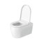 Duravit ME by Starck Toaleta WC 57x37 cm bez kołnierza biały/biały jedwabny mat 2529092600 - zdjęcie 8