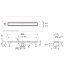 Easy Drain Basic Drain Steps Odpływ liniowy 80 cm z możliwością wklejenia płytki stal szczotkowana BD-80-STEPS - zdjęcie 3