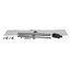 Easy Drain Project Odpływ liniowy 60 cm z możliwością wklejenia płytki stal szczotkowana EDPROJECT-600 - zdjęcie 1