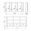 Elita Basic 120 3D Szafka łazienkowa z lustrem 120,6x12,9x61,8 cm 904656/RE061200030000 - zdjęcie 2