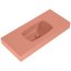 Elita Dimple 100 Umywalka wisząca 100,8x46 cm terra pink mat 168867 - zdjęcie 3