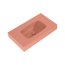 Elita Dimple 80 Umywalka wisząca 80,6x46 cm terra pink matt 168859 - zdjęcie 3
