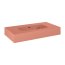 Elita Dimple 80 Umywalka wisząca 80,6x46 cm terra pink matt 168859 - zdjęcie 1