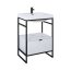 Elita Indus 60 1S Szafka podumywalkowa do stelaża 55,5x45,5x27,5 cm white hg 168671/RE010600078060 - zdjęcie 1