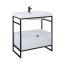 Elita Indus 80 1S Szafka podumywalkowa do stelaża 75,7x45,5x27,5 cm white hg 168672/RE010800078060 - zdjęcie 1