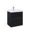 Elita Look 60 2S Szafka podumywalkowa 60x46,5x63,5 cm czarny mat 168105/RE010601027160 - zdjęcie 1