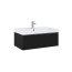 Elita Look 80 1S Szafka podumywalkowa 80x44,9x28,1 cm black matt pdw 168104/RE010803027160 - zdjęcie 1
