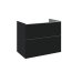 Elita Look 80 2S Komoda łazienkowa 80x44,9x63,5 cm black matt pdw 168111/RE080801027160 - zdjęcie 1