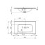 Elita Skappa 80 Umywalka meblowa 81,5x46 cm biała 146032/RE040800068060 - zdjęcie 3