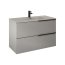 Elita Soho 100 2S Szafka podumywalkowa 100x45,3x63,5 cm fume mat 168747/RE011004047020 - zdjęcie 1