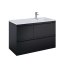 Elita Split Szafka podumywalkowa 100 cm prawa czarny mat 168163/RE011005157160 - zdjęcie 1