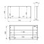 Elita Premium 120 2D Szafka łazienkowa z lustrem 120,6x13,6x64,8 cm z oświetleniem LED 904666/RE064666000010 - zdjęcie 2