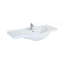 Elita Bahama Umywalka wisząca 105,5x51x21,5 cm, biała 145405 - zdjęcie 1