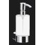 Emco Fino Dozownik do mydła w płynie z uchwytem 6,5x9,8x18,3 cm, chrom 842100101 - zdjęcie 2
