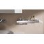 Emco Liaison Zestaw łazienkowy z dozownikiem do mydła i metalową półką 36,6x10,1x14,9 cm, chrom 176500104 - zdjęcie 2