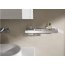 Emco Liaison Zestaw łazienkowy z dozownikiem do mydła i szklanym naczyniem 36,6x10,1x14,9 cm, chrom 176500101 - zdjęcie 2