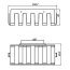 Emco System 2 Koszyk łazienkowy wiszący 21,7x9,3x7 cm, chrom 354500132 - zdjęcie 2