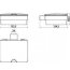 Emco Loft Pojemnik na chusteczki z uchwytem 15,5x15,4x6 cm, chrom 053900101 - zdjęcie 3