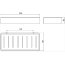 Emco Loft Półka prysznicowa 22x10,1x3,6 cm, chrom 054500102 - zdjęcie 3