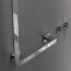 Emco Loft Uchwyt łazienkowy narożny prawy 41,2x8,1x66,2 cm, chrom 057000107 - zdjęcie 2