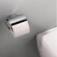 Emco Loft Uchwyt na papier toaletowy z pokrywą 13x13,8x4,1 cm, chrom 050000100 - zdjęcie 2