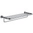 Emco Rondo 2 Półka na ręczniki z wieszkiem 65x23,5x11,2 cm chrom 456800162 - zdjęcie 1
