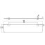 Emco Rondo 2 Półka szklana 60x12,5x3 cm chrom 451000160 - zdjęcie 3