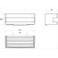 Emco System 2 Koszyk prysznicowy prostokątny 22,5x8,9x9,2 cm, chrom 354500120 - zdjęcie 3