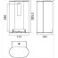 Emco System 2 Pojemnik na papier toaletowy 17,1x14,1x28,5 cm, chrom 350000104 - zdjęcie 2