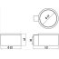 Emco System 2 Uchwyt ścienny na suszarkę 8,2x10,1x4,8 cm, chrom 355900100 - zdjęcie 3