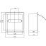 Emco System 2 Uchwyt na papier toaletowy 15,3x7,2x16,3 cm, chrom 350000001 - zdjęcie 2