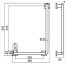 Emco System 2 Uchwyt prysznicowy kątowy lewy 44,9x9x63,2 cm chrom 357000106 - zdjęcie 2