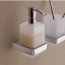 Emco Trend Dozownik do mydła w płynie z uchwytem 8,1x10x15,9 cm, chrom 022100100 - zdjęcie 2