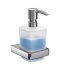 Emco Trend Dozownik do mydła w płynie z uchwytem 8,1x10x15,9 cm, chrom 022100100 - zdjęcie 4